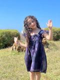 فستان بناتي كحلي